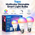 TP-Link Tapo L530E Smart Wi-Fi Color Bulbs — 2-Pack