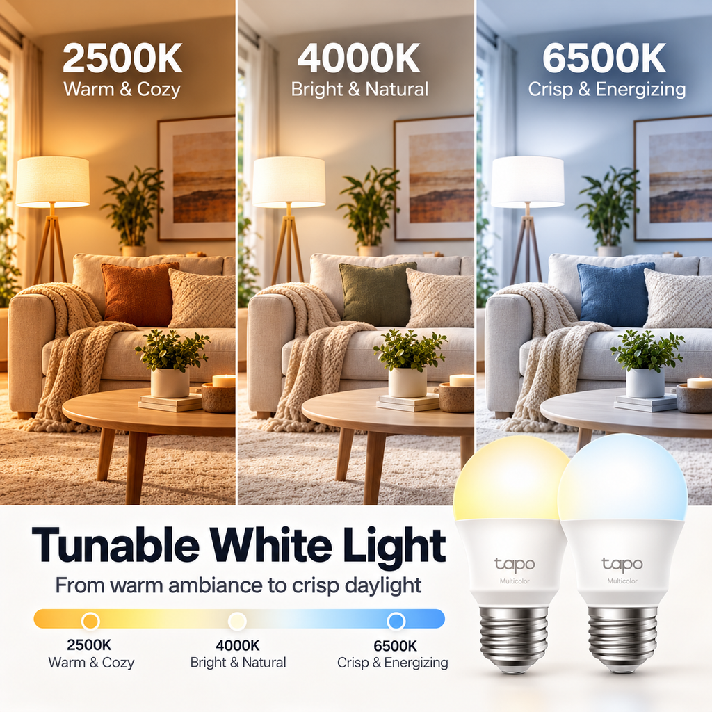 TP-Link Tapo L530E Smart Wi-Fi Color Bulbs — 2-Pack