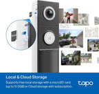 Tapo D225 — جرس باب فيديو ذكي ببطارية بدقة 2K QHD مع جرس رنين
