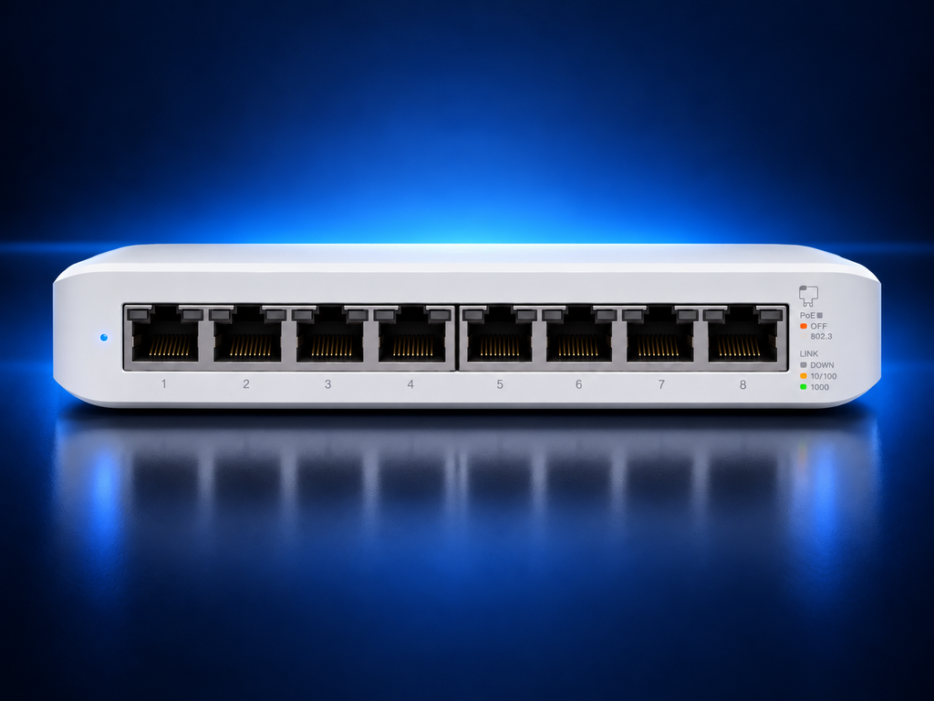 Ubiquiti UniFi 스위치 라이트 8 PoE – 8포트 기가비트 스위치