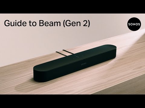 Official Sonos Beam Gen 2 overview and setup — Sonos