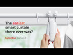 Official SwitchBot Curtain 3 motor demonstration — SwitchBot (solar panel is a separate accessory)