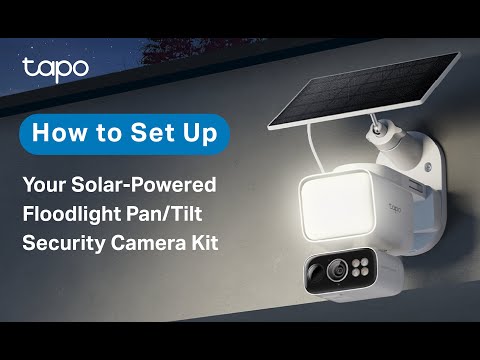 Official TP-Link Global Support Tapo C615F KIT setup and operation tutorial