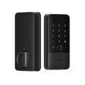 Aqara U400 Black exterior keypad and interior thumbturn
