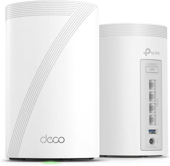TP-Link Deco BE63 BE10000 واي فاي 7 شبكي ثلاثي النطاق — عبوة من قطعتين