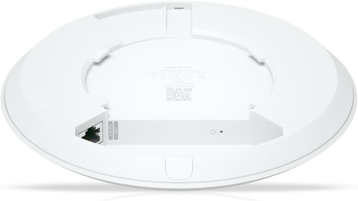 Ubiquiti UniFi U7 Lite Wi-Fi 7 AP — product reference photo