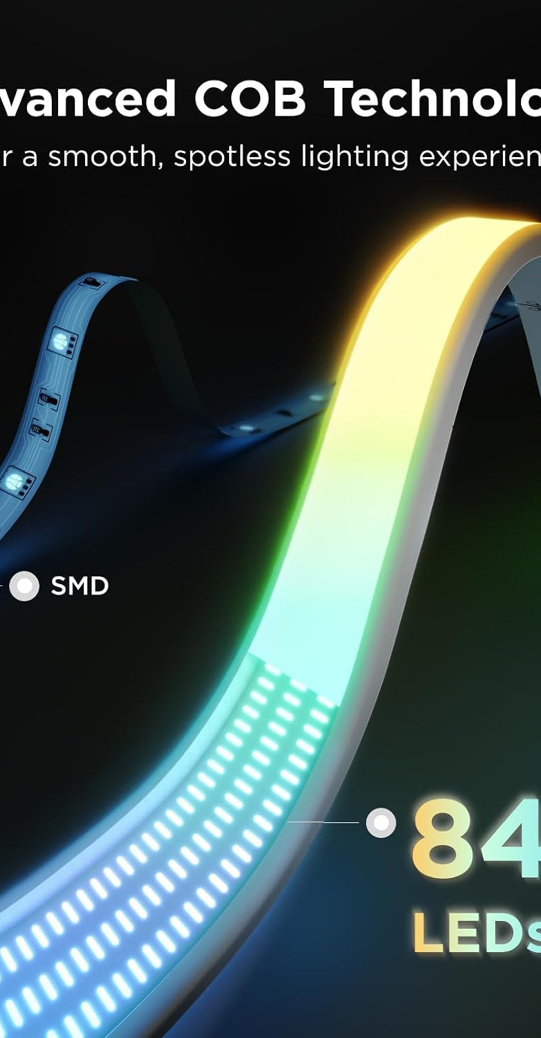 Govee COB Strip Light 2 smooth illumination technology and 840 LEDs per meter