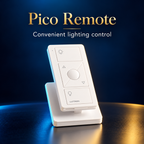 Pico remote: convenient lighting control — edited product illustration