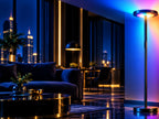 Illustrative smart lighting view 1 — concept, not manufacturer product photo