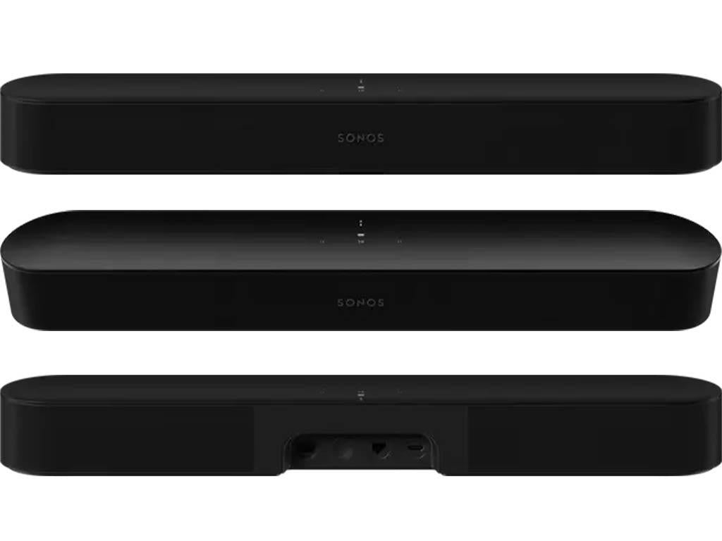 Sonos Beam Gen2 black front/back genuine product gallery