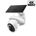 Tapo C660 solar pan tilt 4K camera kit including panel