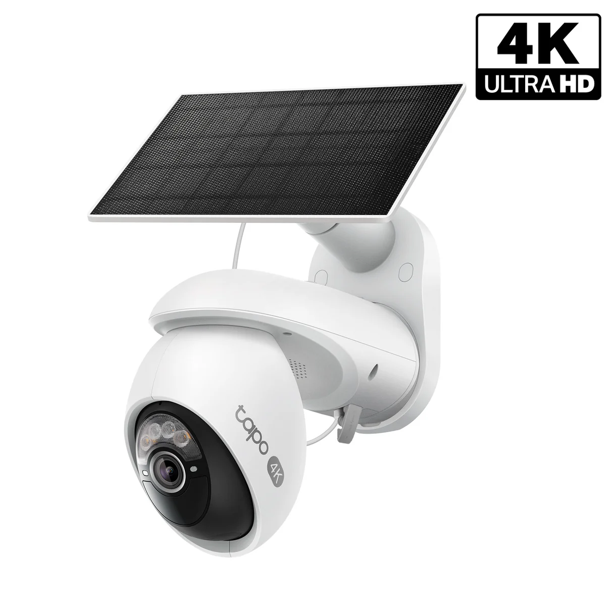 One Tapo C660 4K solar camera kit shown as an included component of the four-camera and H500 bundle