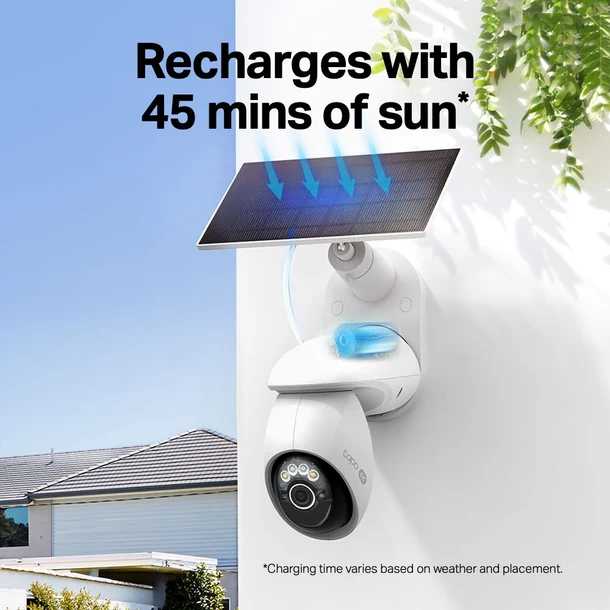 Tapo C660 kit solar recharge illustration