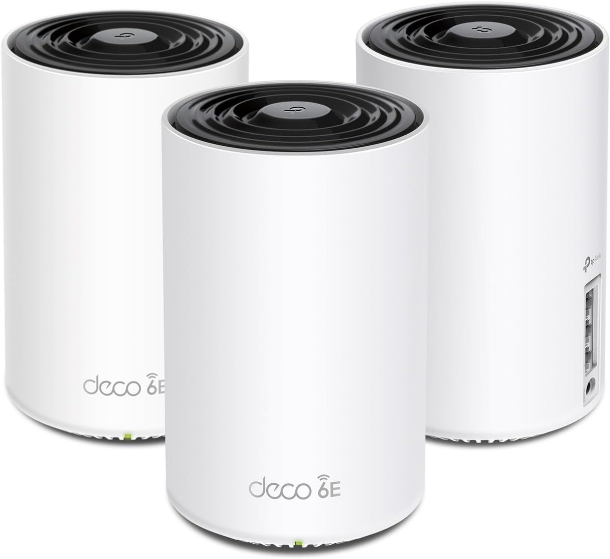 TP-Link Deco XE75 three-unit 3-pack product photo