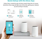 TP-Link Deco mobile app installation and configuration steps