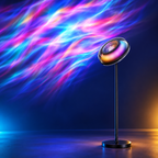 Govee Uplighter Floor Lamp with ripple projection — edited product visualization