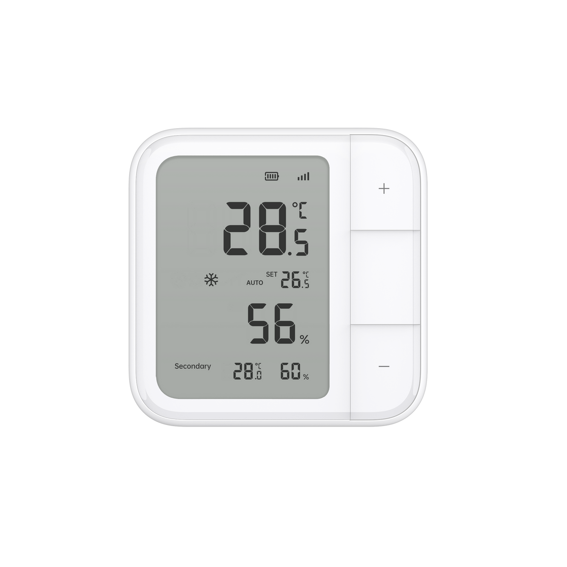 Official Aqara W100 front screen and temperature humidity readings