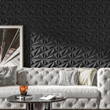 Art3d Diamond Black 3D Wall Panels — 33 Pack · supplier photo 4